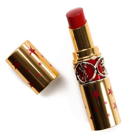 YSL Make It Burn (101) Rouge Volupte Shine Oil